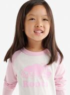 T-shirt style baseball Cooper en coton bio pour tout-petits