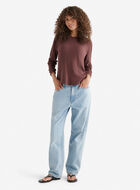 Waffle Long Sleeve Top