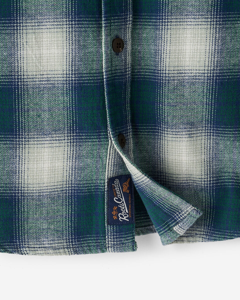 Kids Relaxed Plaid Shirt