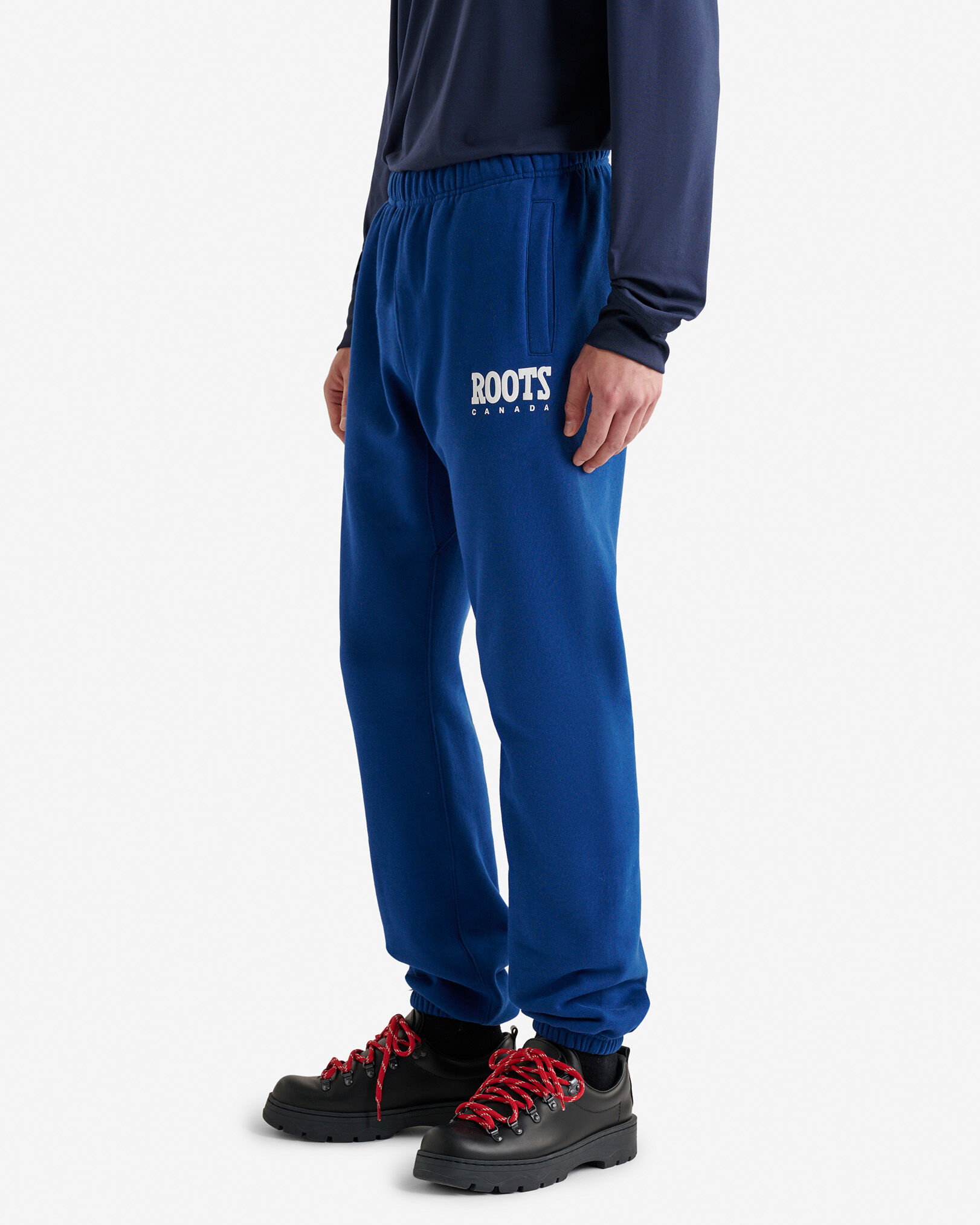 Pantalon en molleton rétro