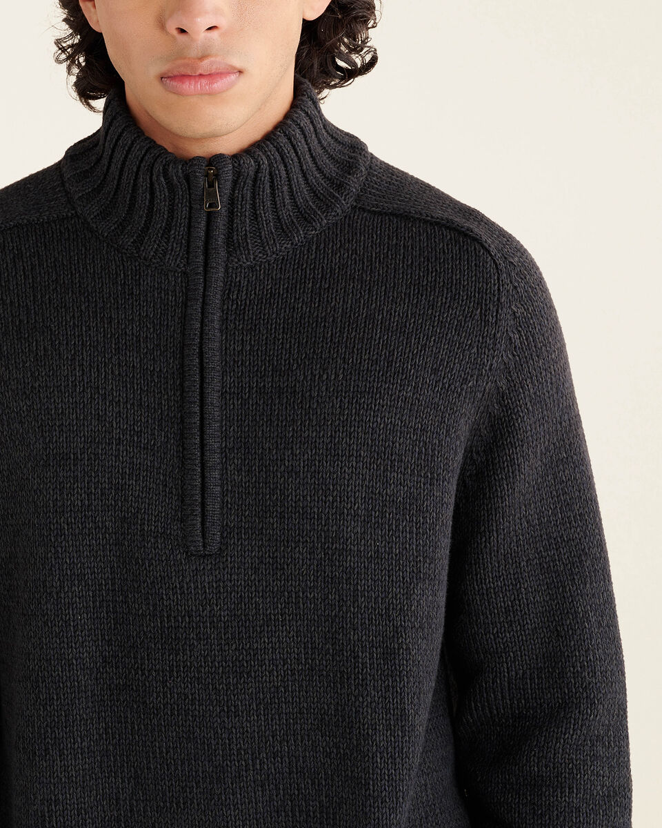 Robson Relaxed Half Zip Stein Sweater