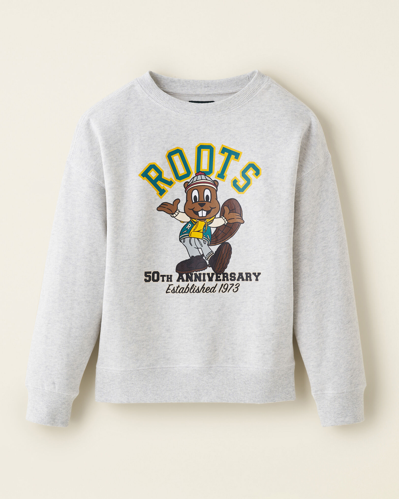 Kids Commemorative Buddy Sweatshirt Sweatshirts and Hoodies Roots