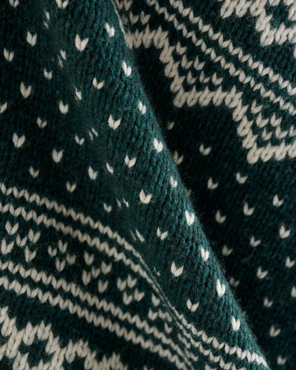 Falling Snow Fair Isle Crew Falling Snow Fair Isle Crew