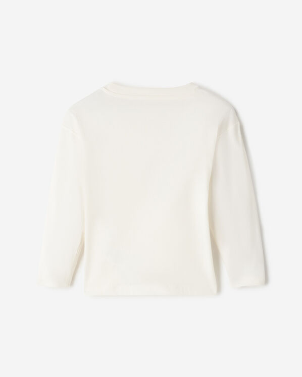 T-shirt Cooper aquarelle en coton bio pour tout-petits