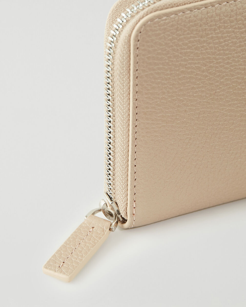 Zip Around Clutch Metallic