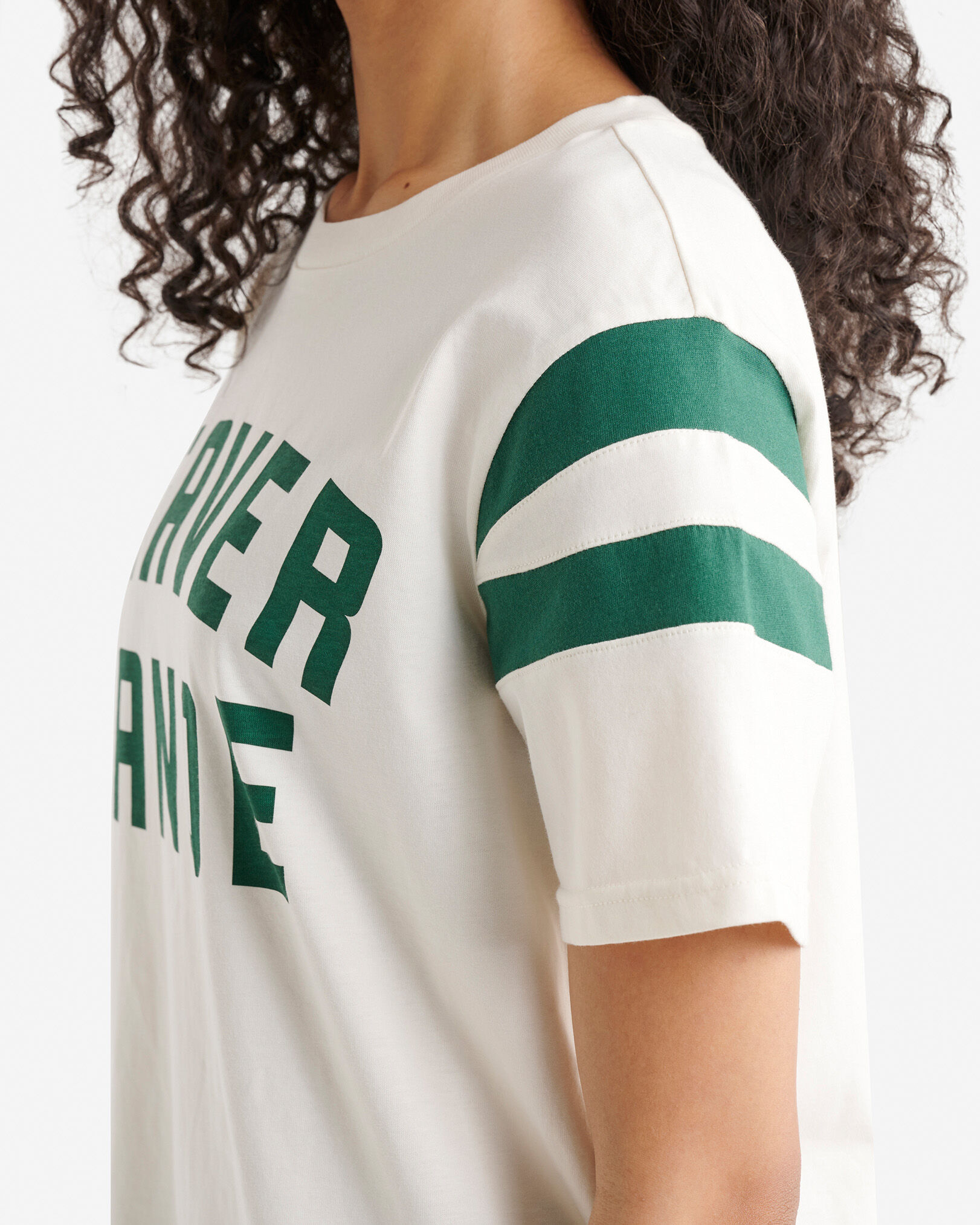 Womens Beaver Canoe Colour Block T-Shirt