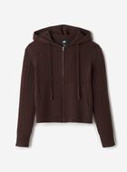 Bowen Cable Knit Full Zip Hoodie