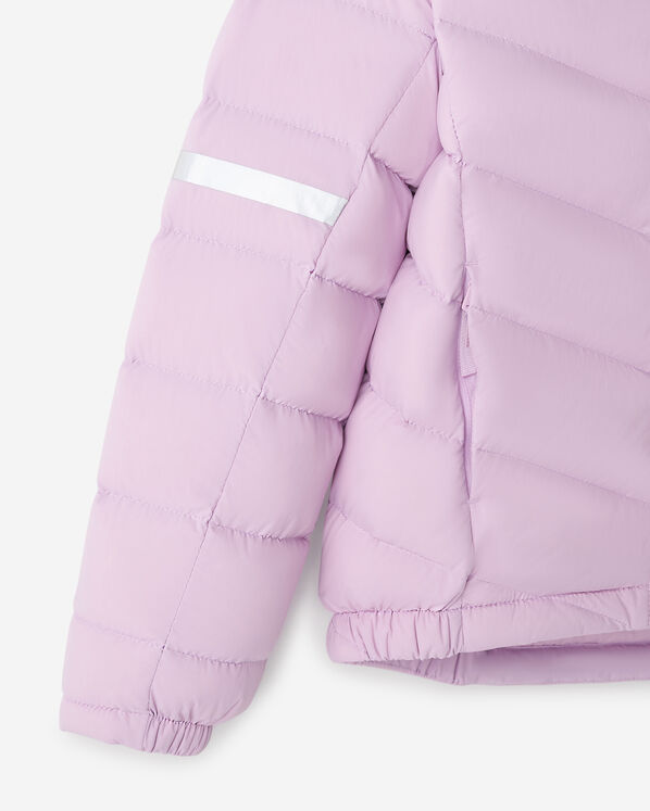 Blouson compressible en duvet Roots pour enfants Blouson compressible en duvet Roots pour enfants