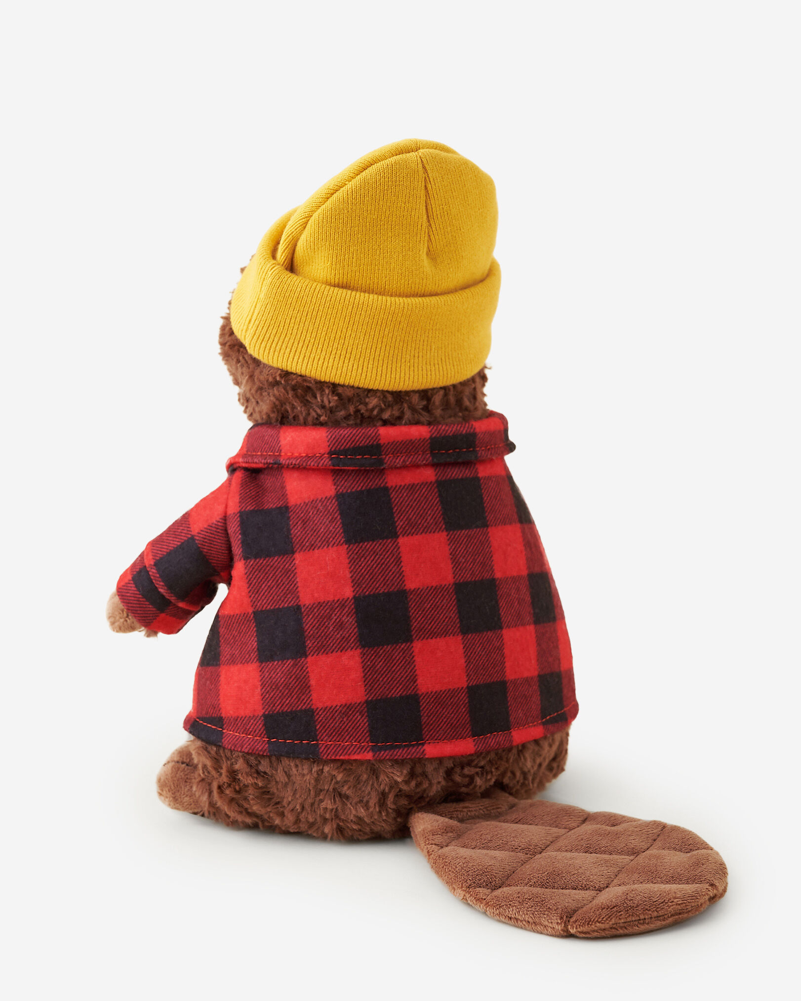 Park Plaid Beaver Stuffie