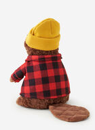 Park Plaid Beaver Stuffie