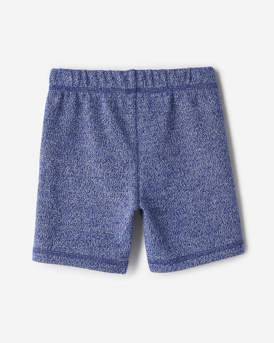 Short original en jersey bouclette de coton bio pour tout-petits