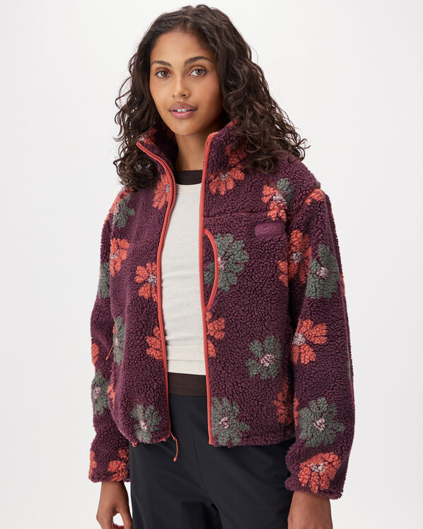 Blouson floral en mouton Alta