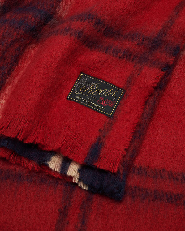 Plaid Throw