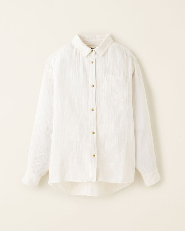 Chemise en gaze de coton Isla