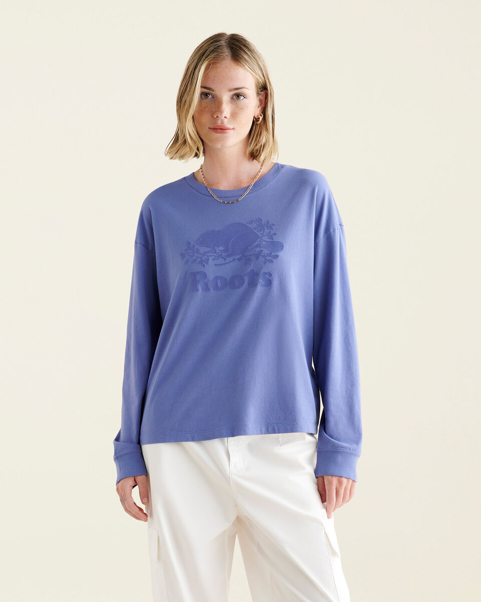 Womens Cooper Beaver Long Sleeve T-Shirt