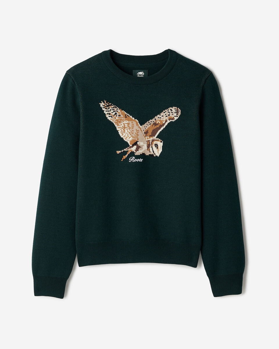 Animal Knit Crew
