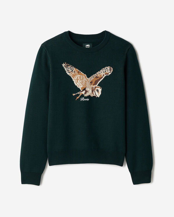 Animal Knit Crew