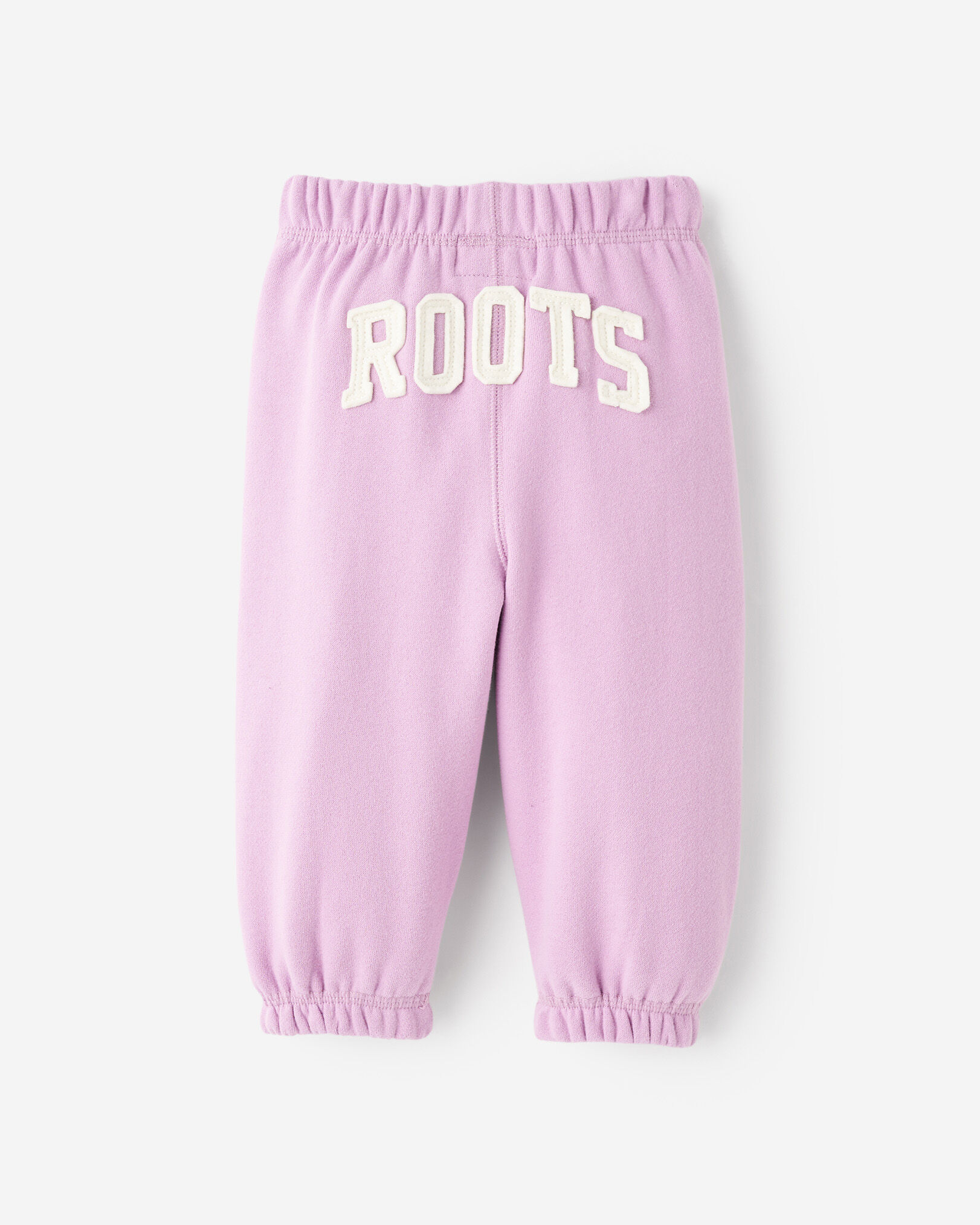 Roots store pink sweatpants