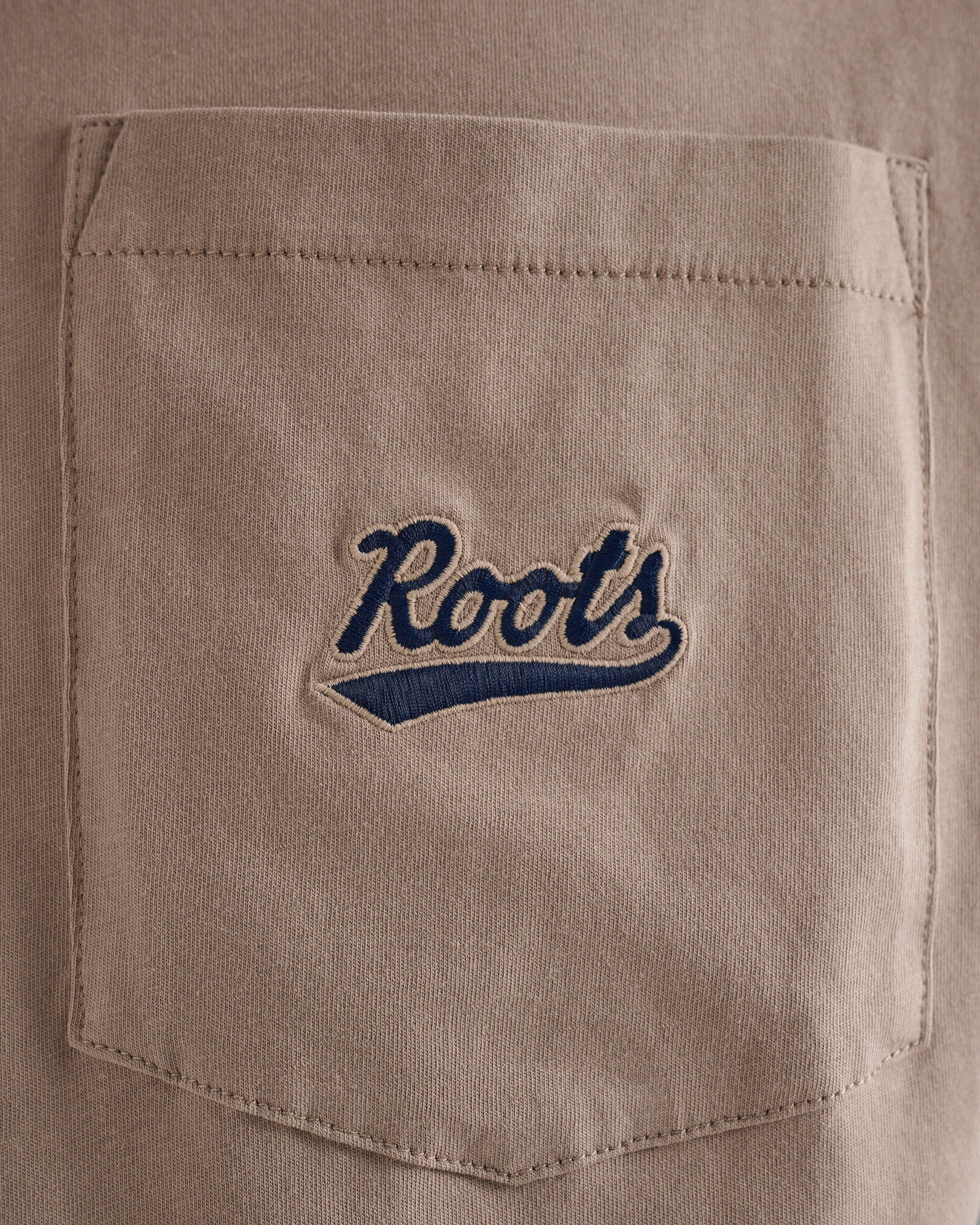 Mens Roots Relaxed Pocket T-Shirt