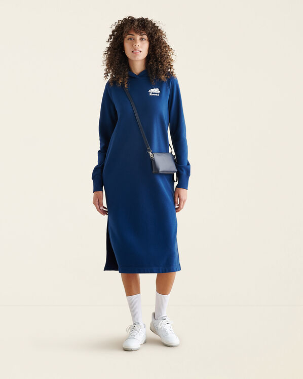 Organic Cooper Hoodie Midi Dress