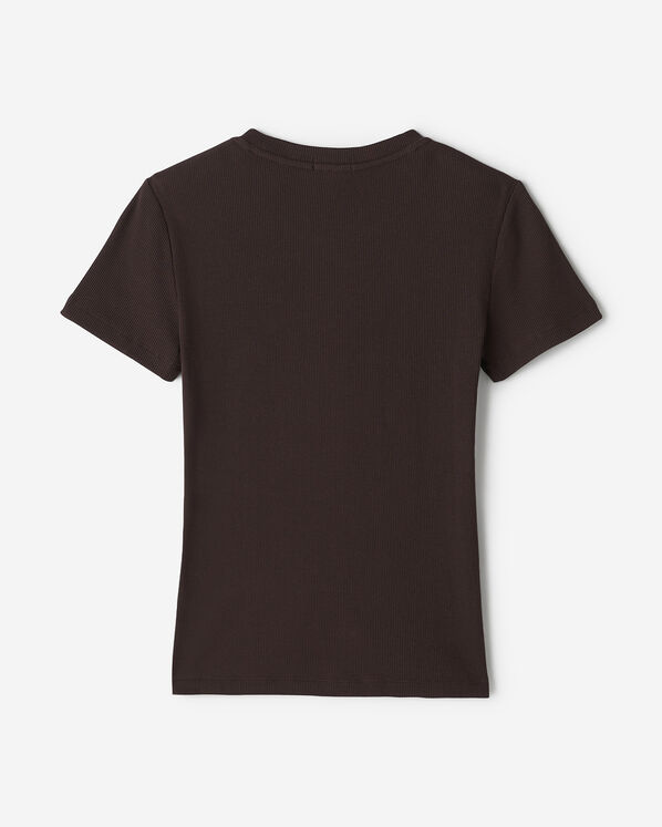 Roam Rib Fitted Short Sleeve Top