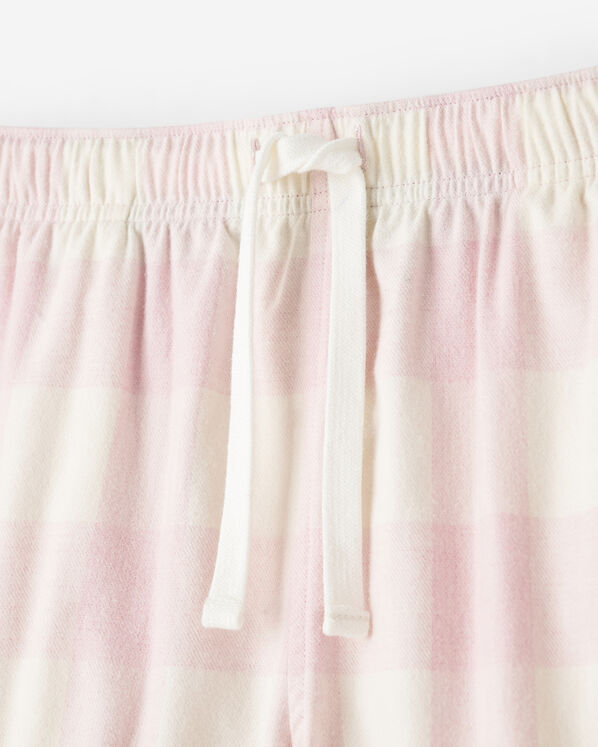 Short de pyjama &agrave; carreaux pour femme