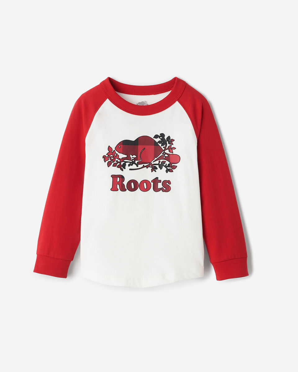 Toddler Plaid Baseball T-Shirt