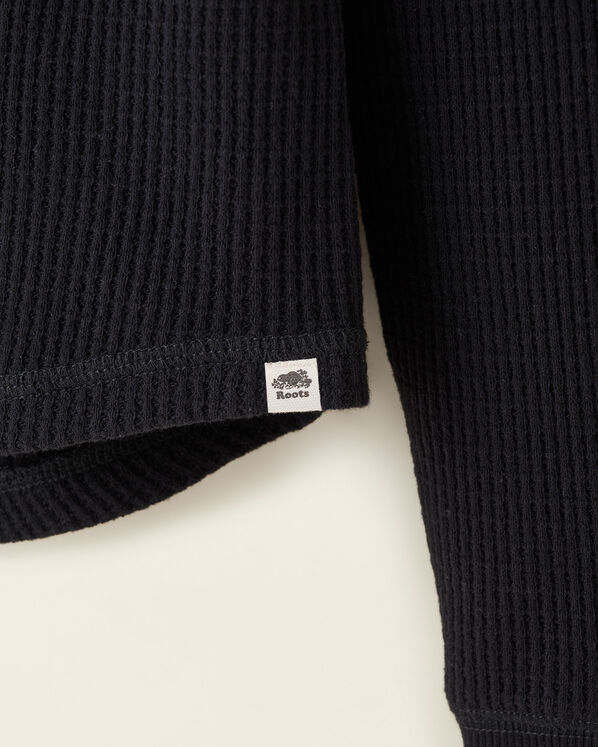 Waffle Long Sleeve Top