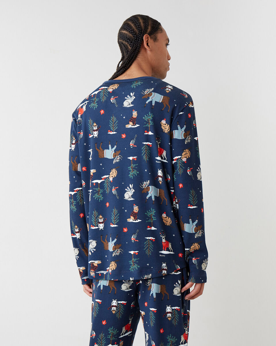 Haut de pyjama d’hiver