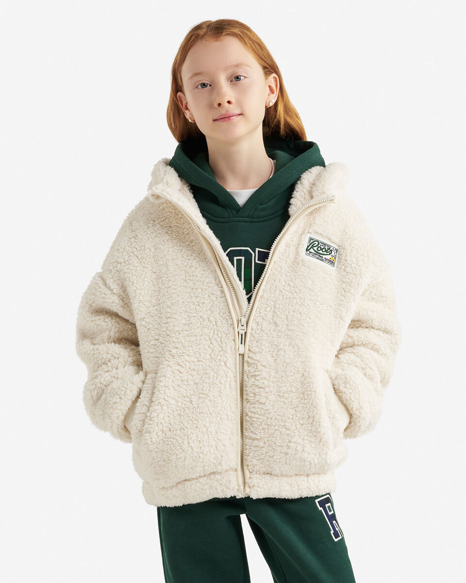 Kids Creekside Shearling Fleece Full Zip Hoodie
