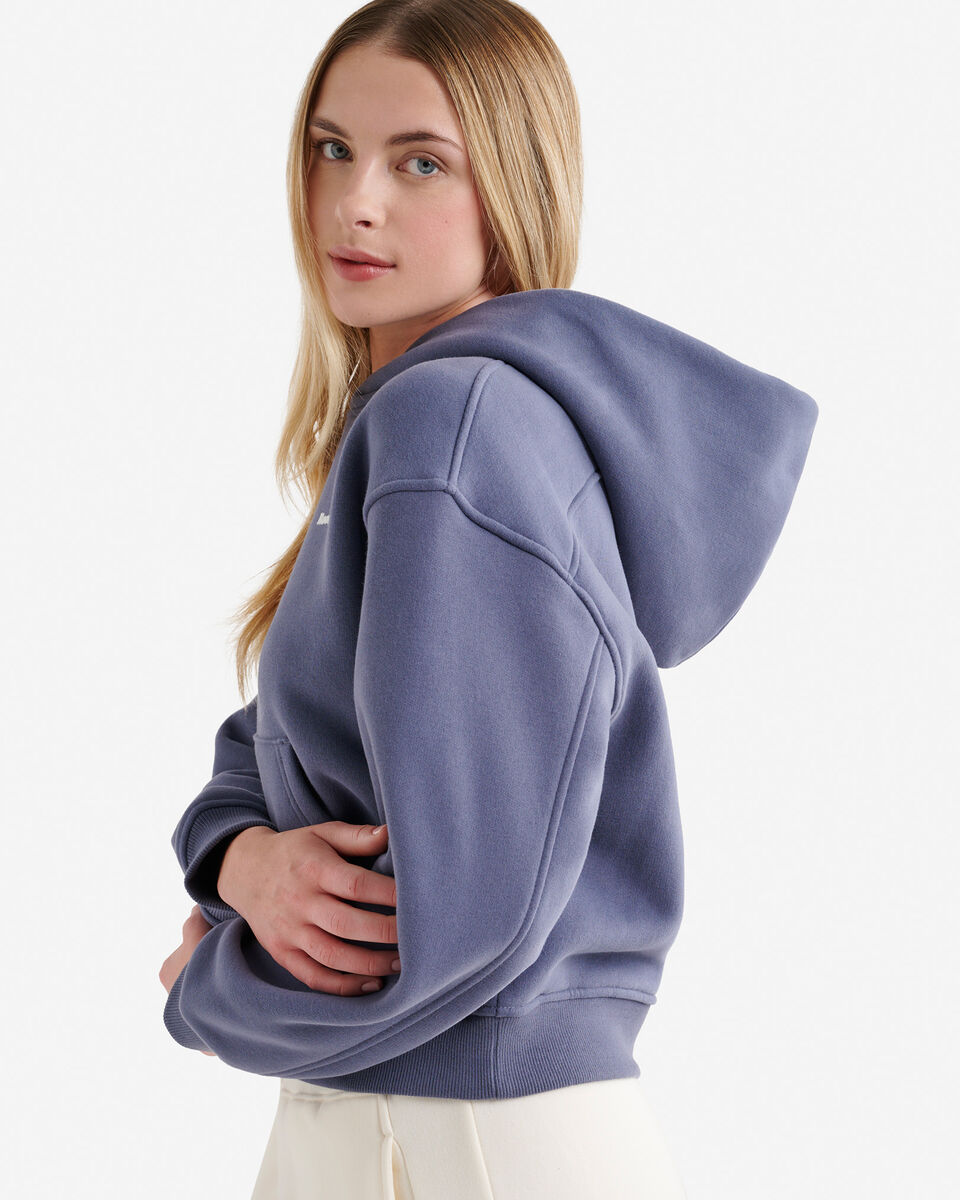 Chandail &agrave; capuchon en molleton nuage
