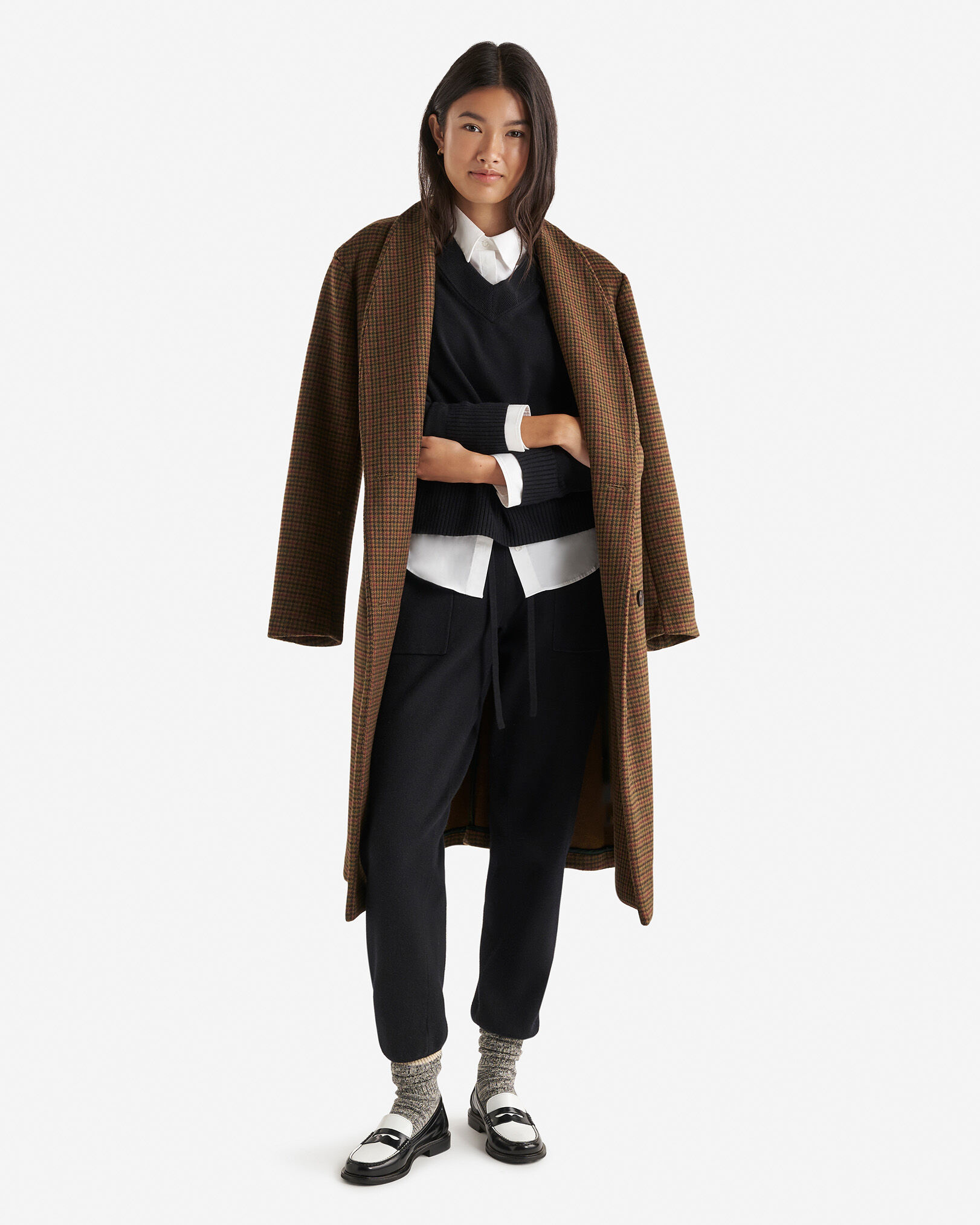Bowen High V Neck Sweater
