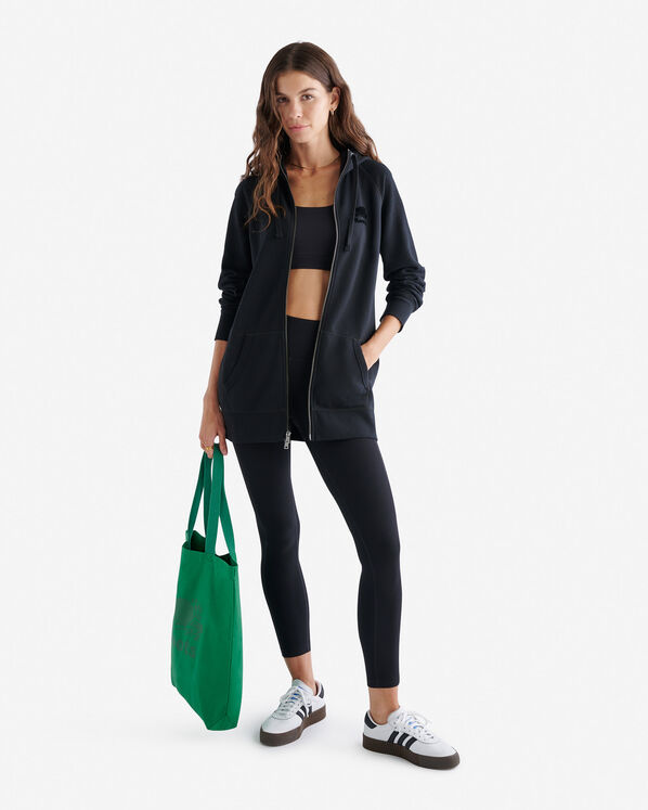 Organic Capri Full Zip Hoodie