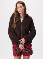 Manteau &agrave; capuchon et glissi&egrave;re en mouton molletonn&eacute; Creekside