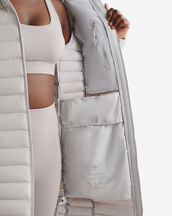 Roots Down Packable Long Jacket Roots Down Packable Long Jacket