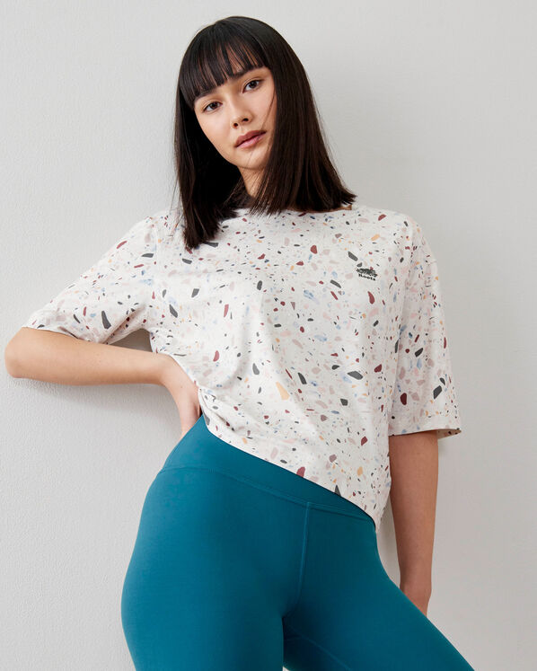 Terrazzo Boxy Shortsleeve Top