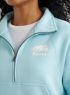 Chandail à demi-glissière en coton bio Cooper 