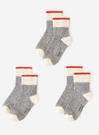 Kid Classic Cabin Ankle Sock 3 Pack