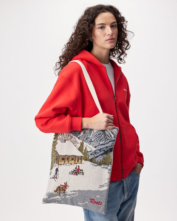 Landscape Intarsia Tote