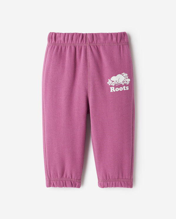 Pantalon original en molleton de coton bio pour bébés