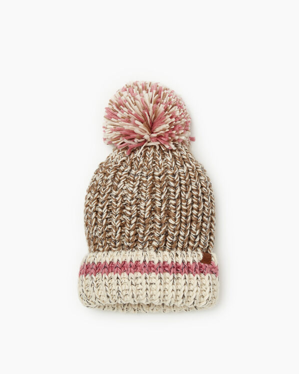 Chunky Cabin Pom Pom Toque