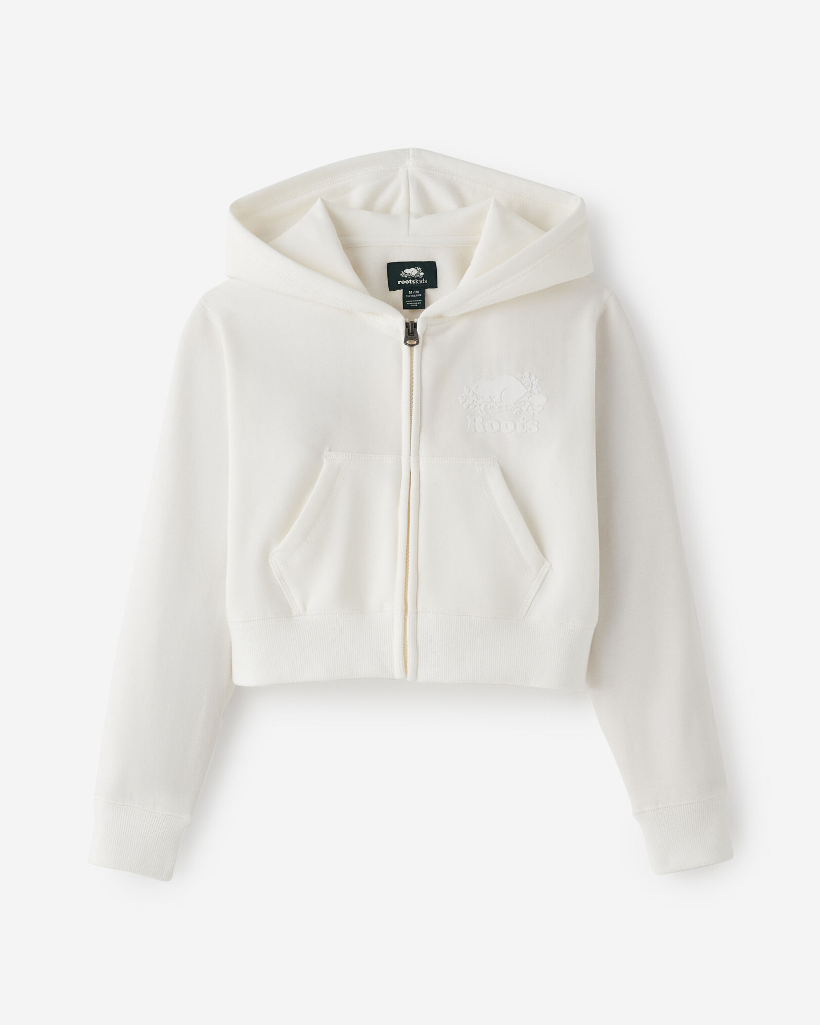 Girls Cozy Cooper Shrunken Zip Hoodie