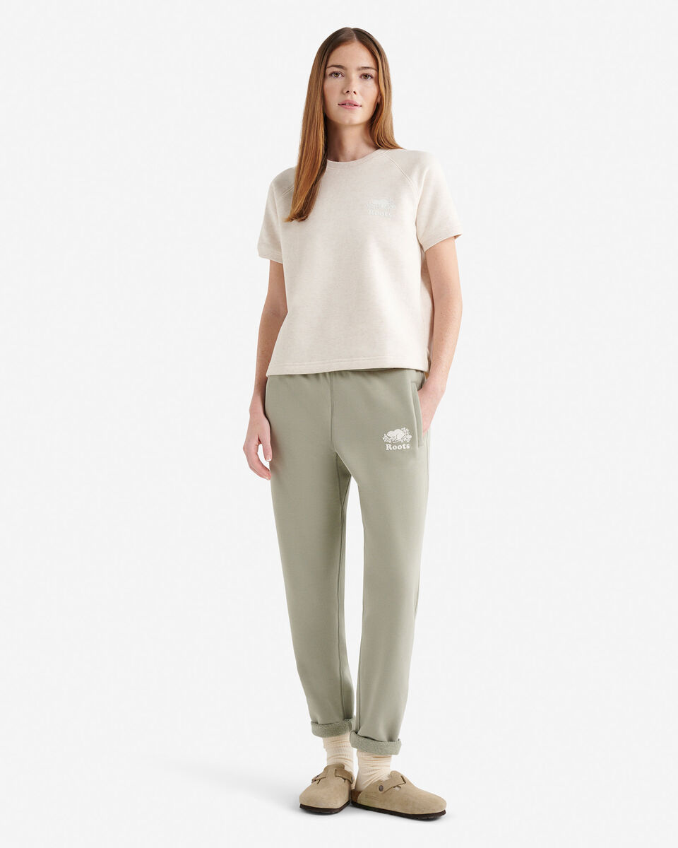 Pantalon en jersey bouclette biologique