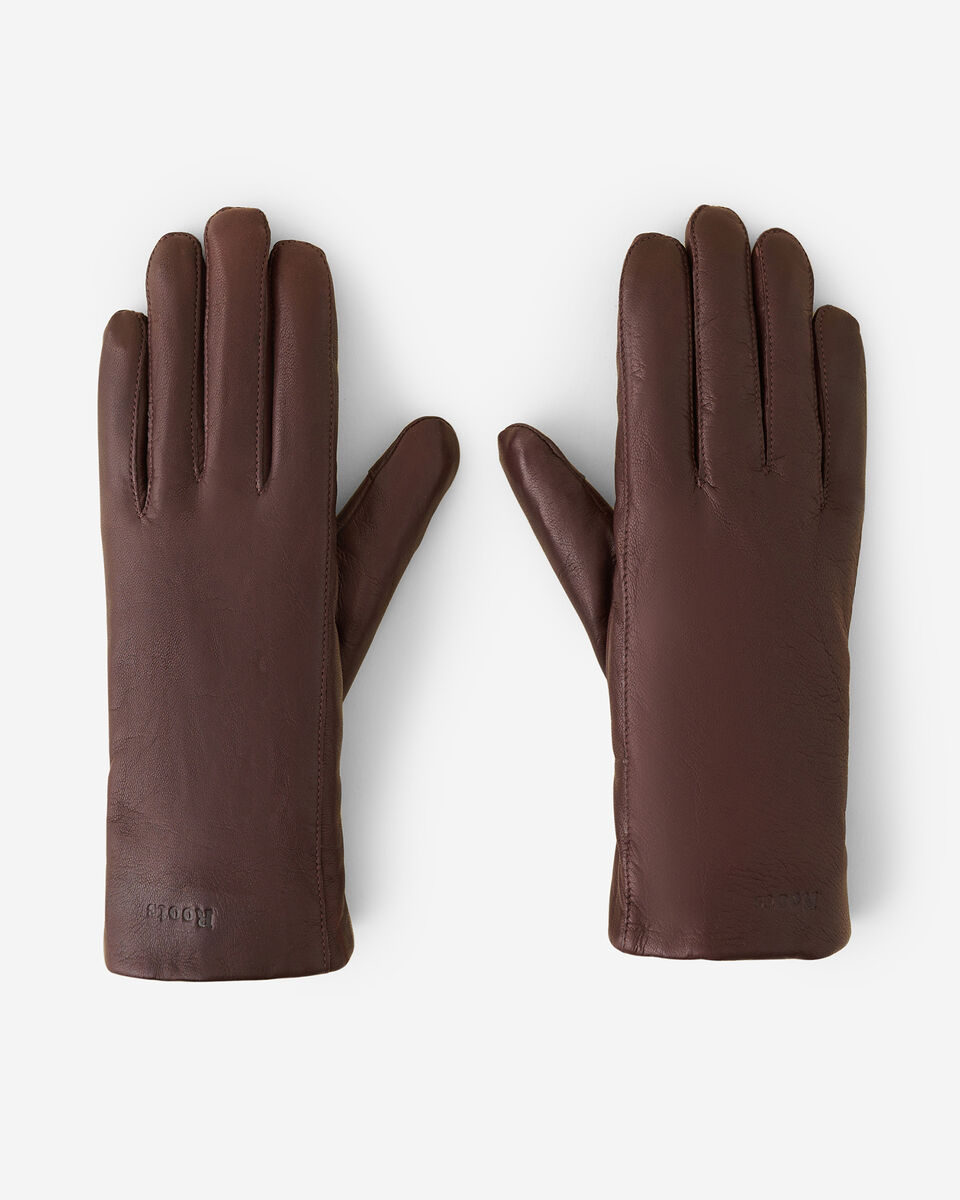 Gants tactiles en cuir nappa pour femmes