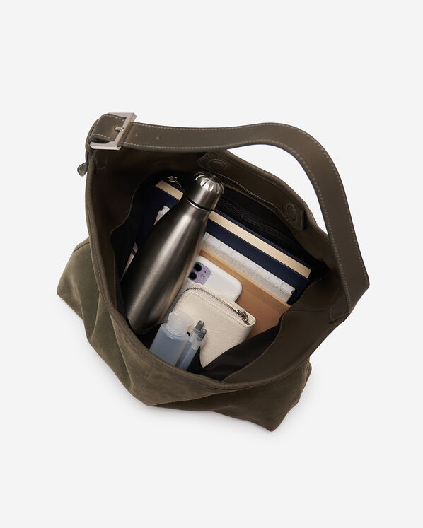 Jacq Shoulder Bag Suede