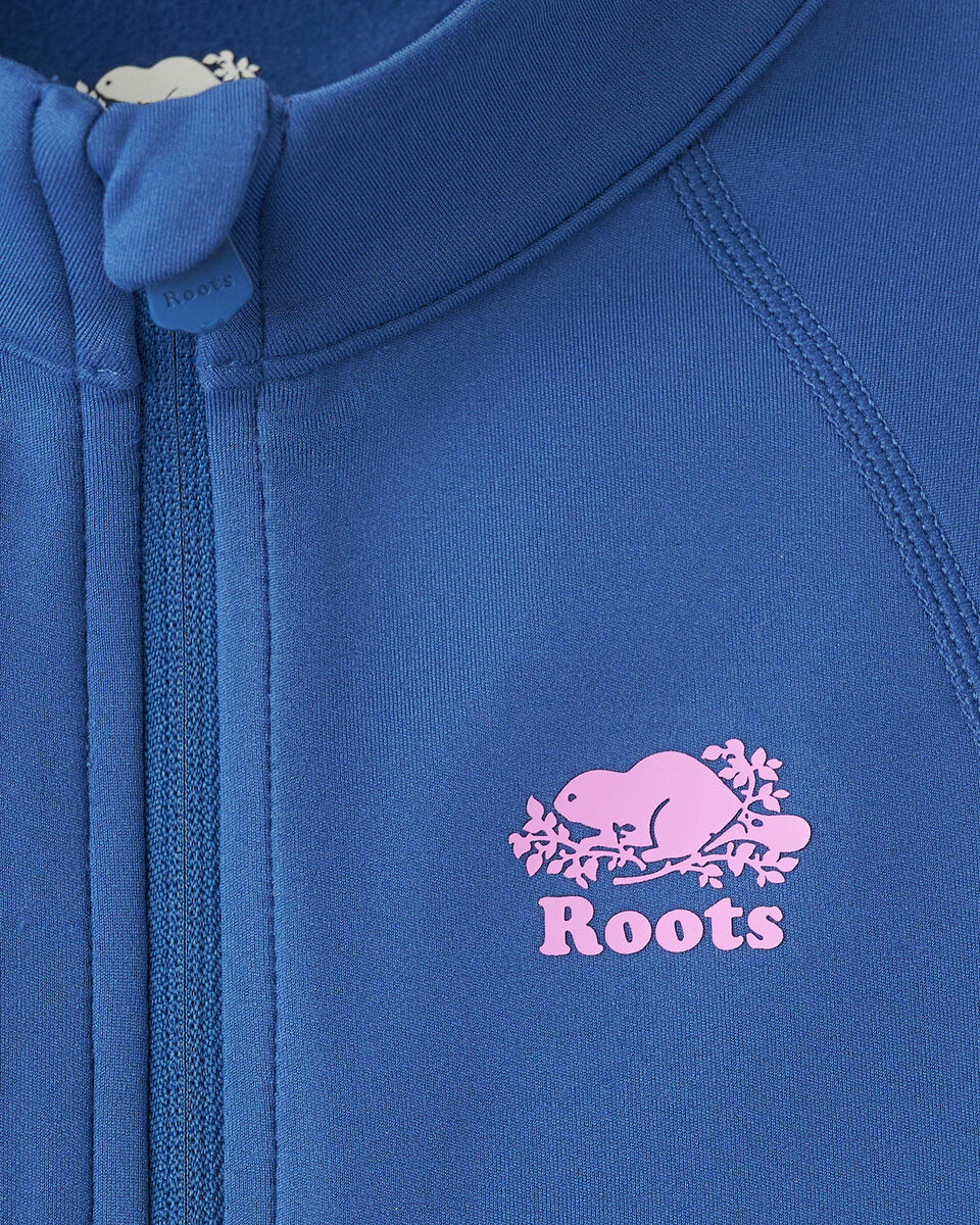 Blouson d&rsquo;athl&eacute;tisme chaud pour toutes-petites