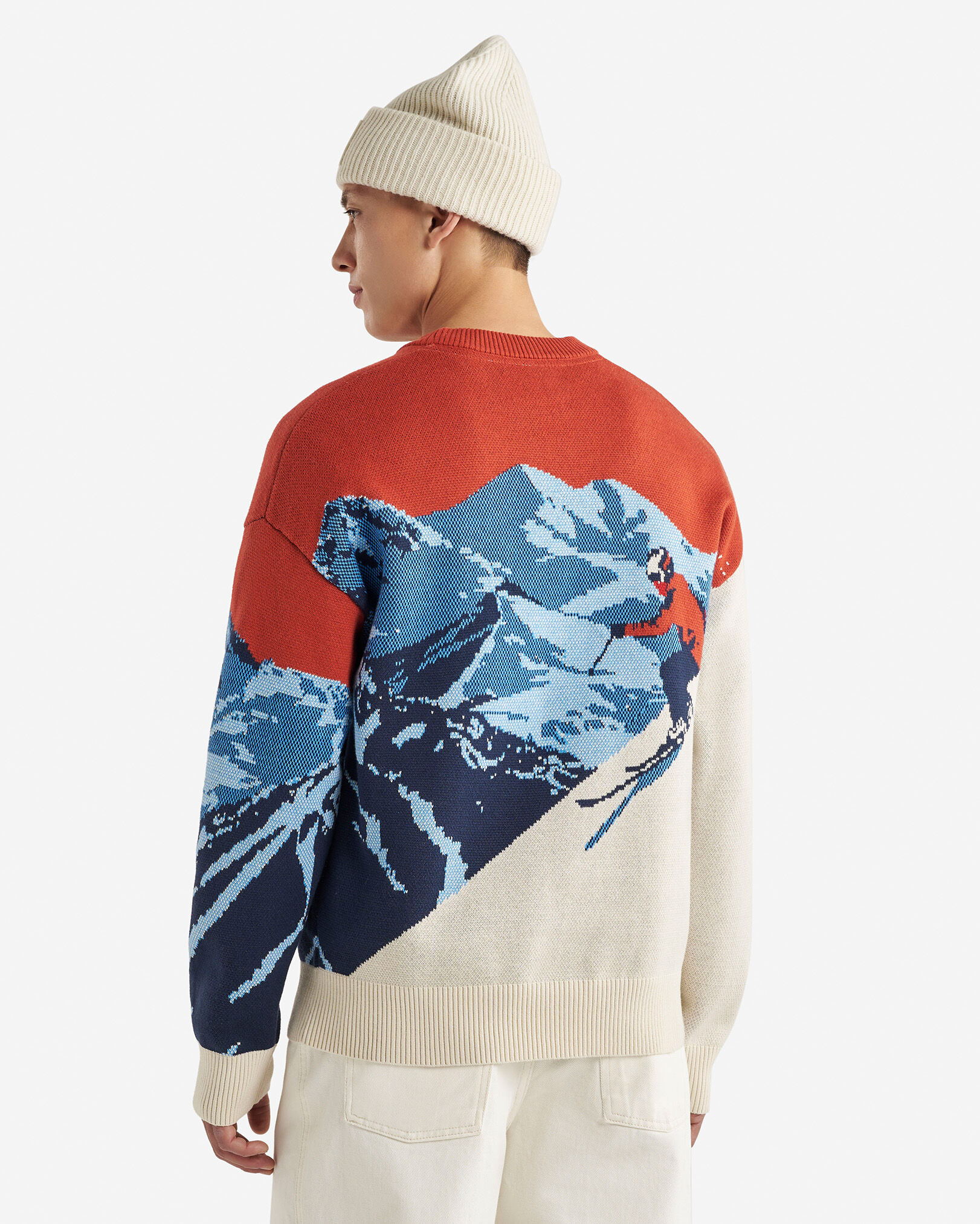 Landscape Intarsia Sweater | Roots