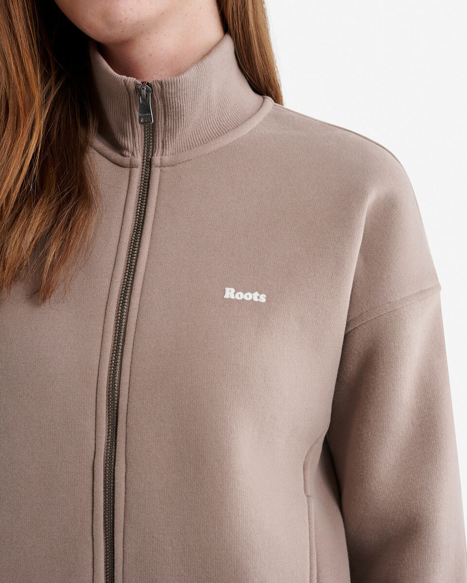 Blouson en molleton Nuage &agrave; glissi&egrave;re