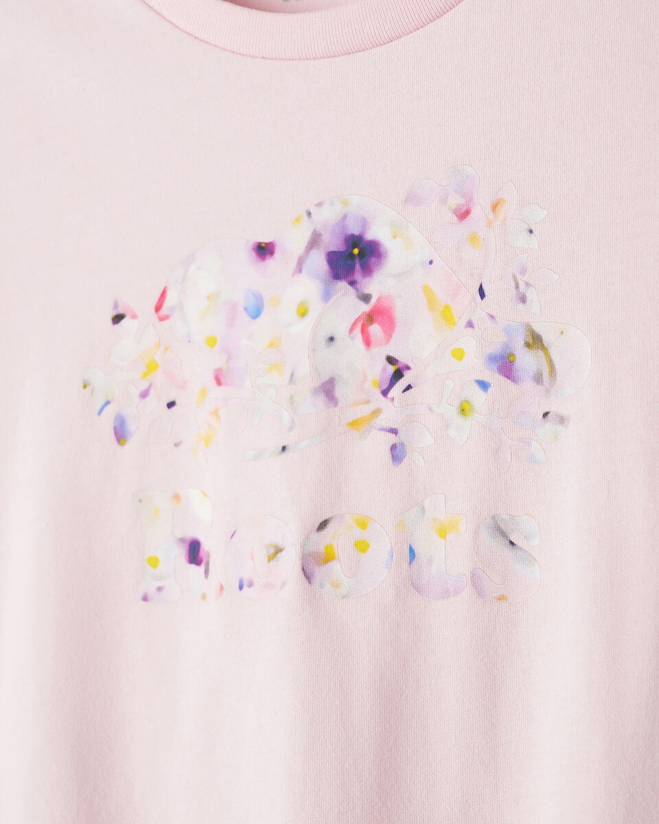 T-shirt ajust&eacute; &agrave; motif floral pour enfants