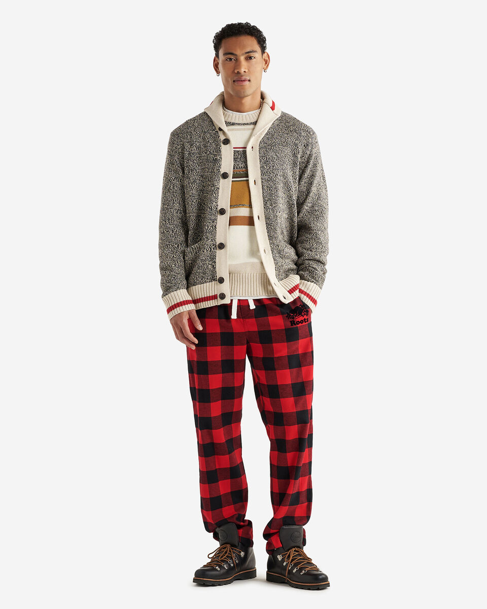 Pantalon de pyjama à carreaux Park pour hommes